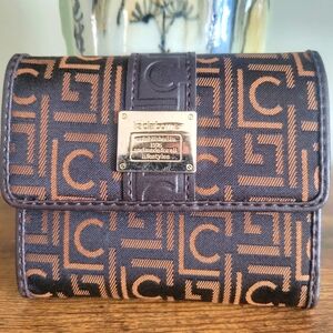 SALE 50% OFF ALREADY MARKED Liz Claiborne Brown Monogram Wallet
